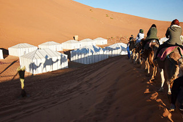 viaje desde Merzouga al desierto